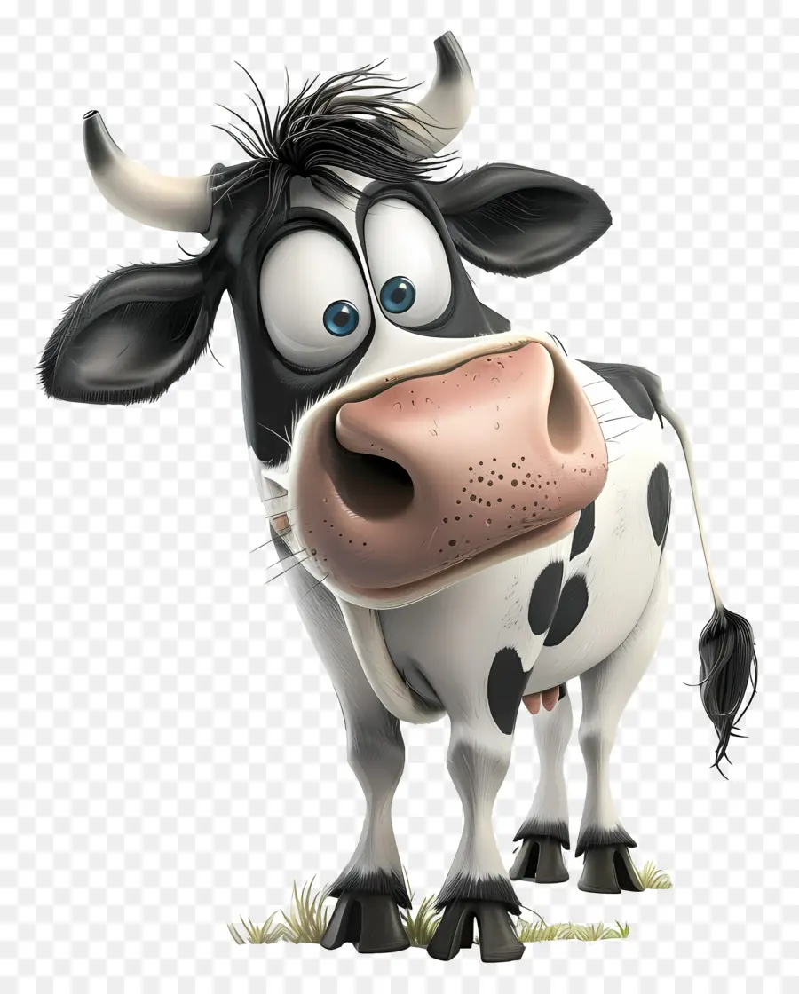 Vache，Dessin Animé PNG