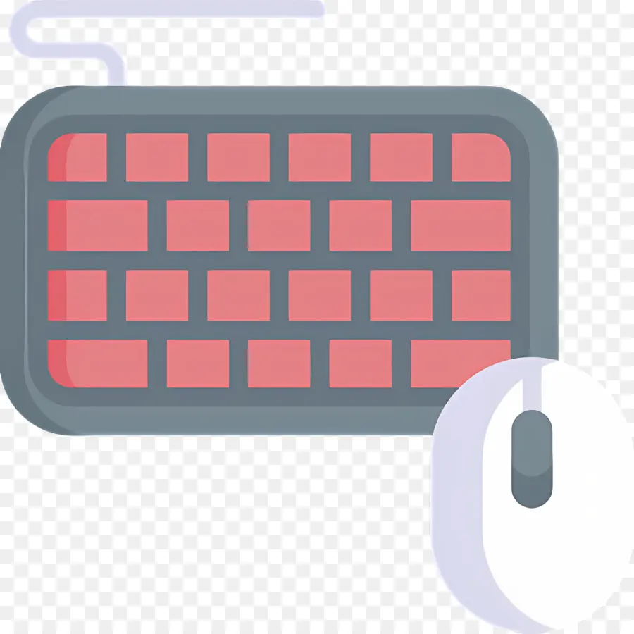 Clavier D'ordinateur，Clavier Et Souris PNG