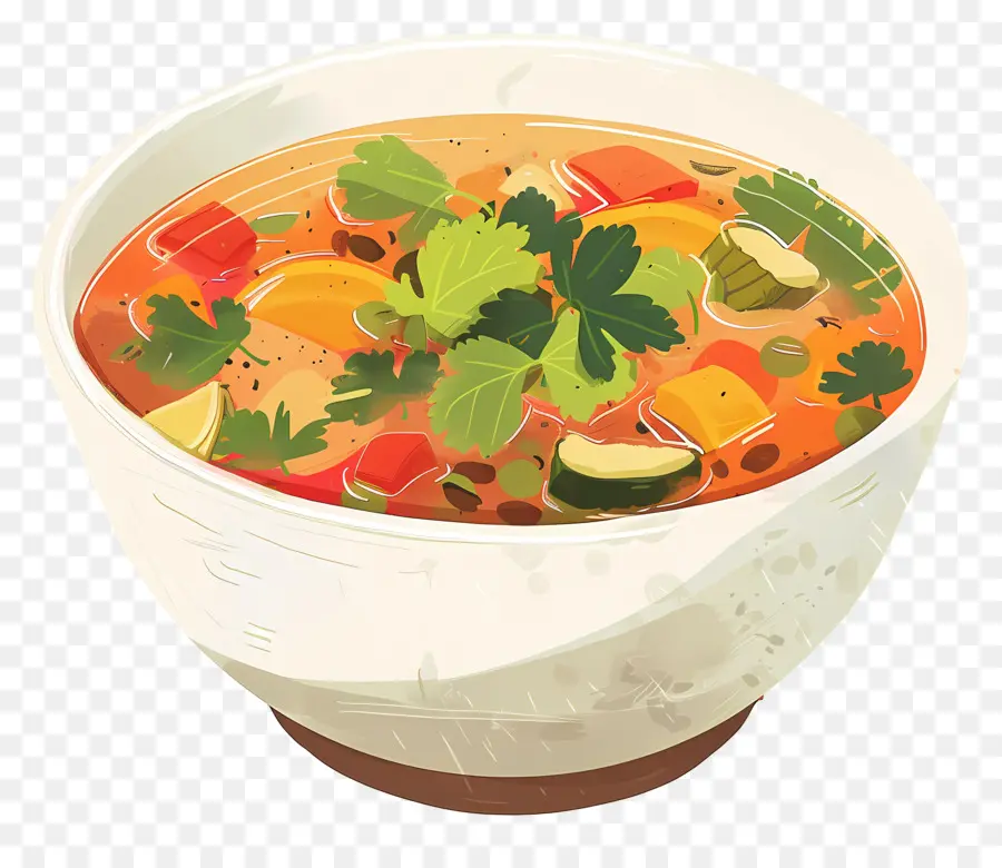 Soupe De Légumes，Bol De Soupe PNG