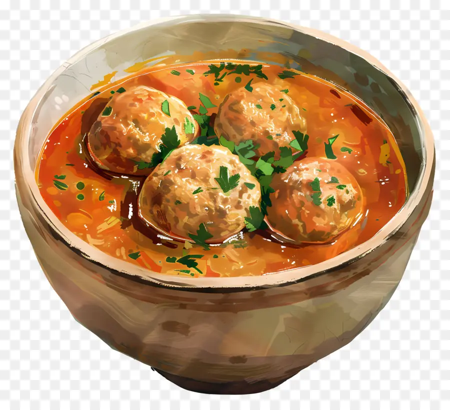 Soupe Aux Boulettes De Viande，Boulettes De Viande PNG