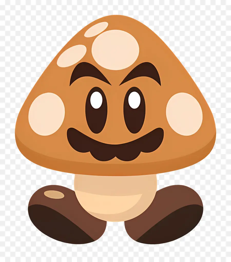 Goomba，Champignon De Dessin Animé PNG