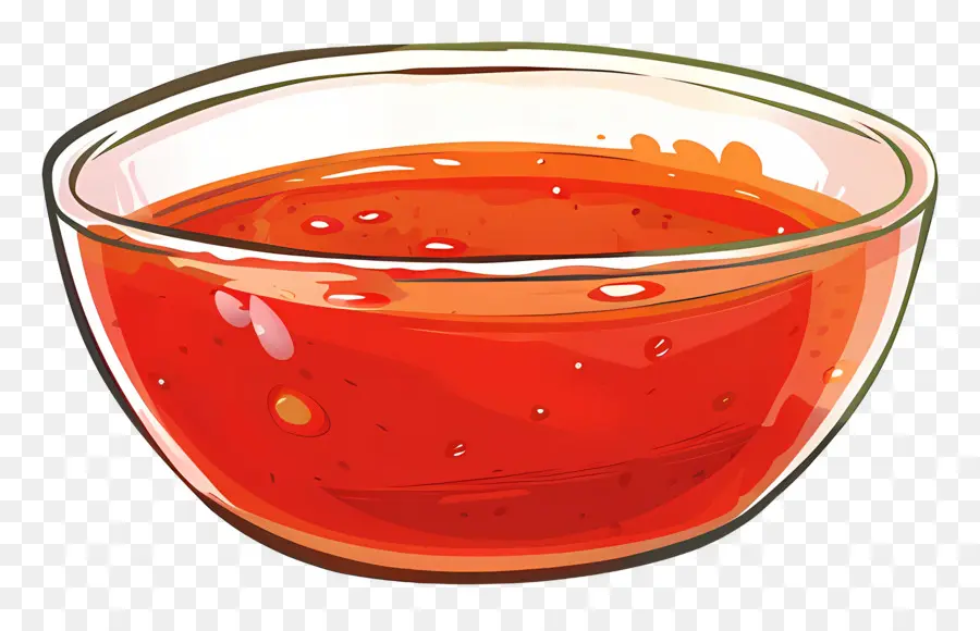 Sauce Chili，Liquide Rouge PNG