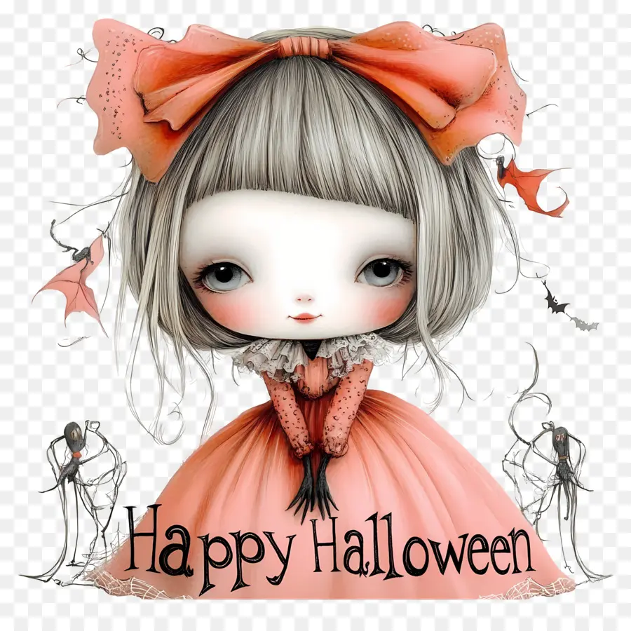 Joyeux Halloween，Fille D'halloween PNG