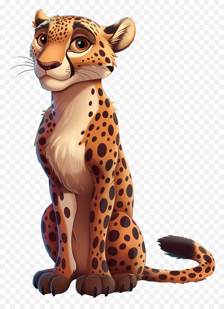 Guépard，Guépard De Dessin Animé PNG