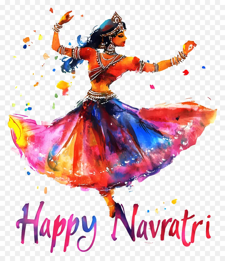 Joyeux Navratri，Danseur PNG