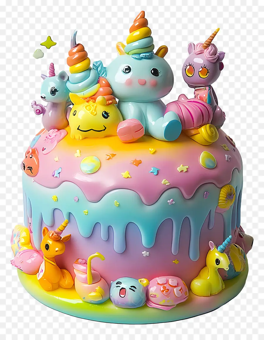 Décoration De Gâteaux，Gâteau Licorne PNG