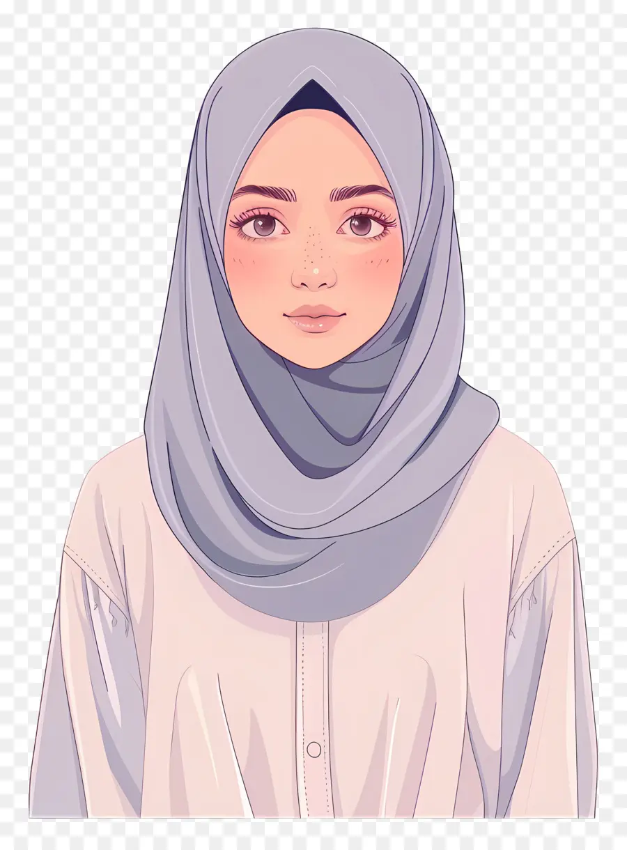 Jolie Fille Hijab，Femme En Hijab PNG