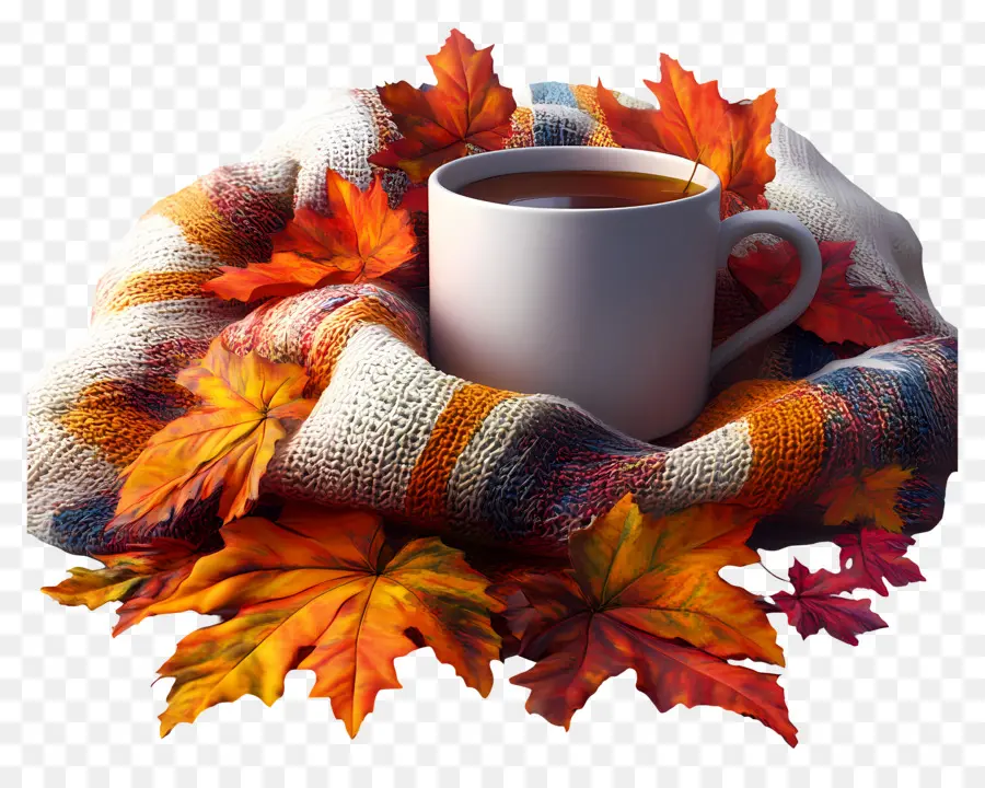 Automne Douillet，Tasse PNG