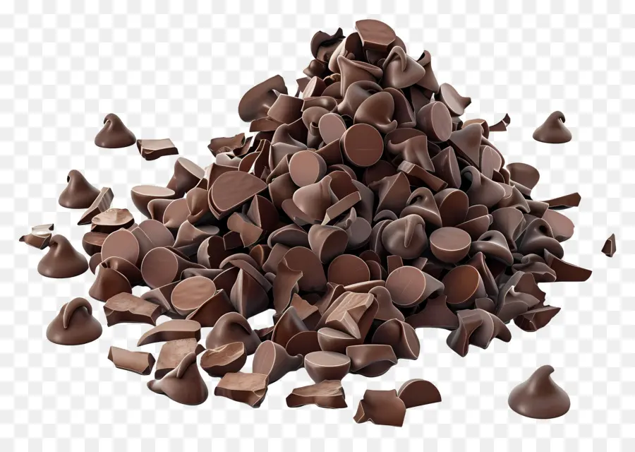 Pépites De Chocolat，Sombre PNG