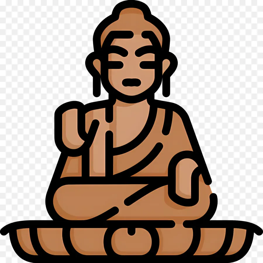 Bouddha，Méditation PNG