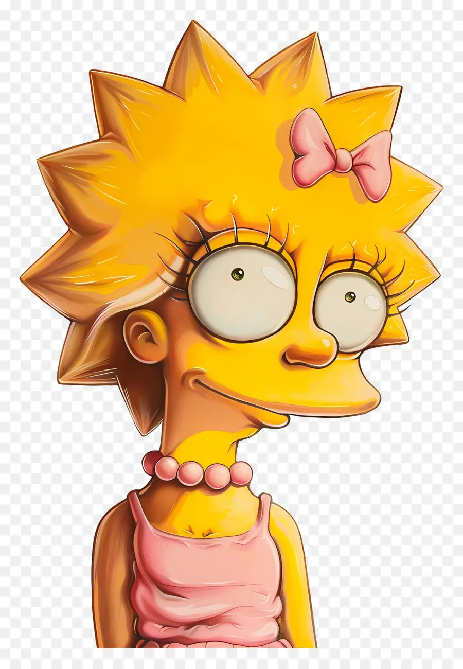 Lisa Simpson，Personnage De Dessin Animé PNG