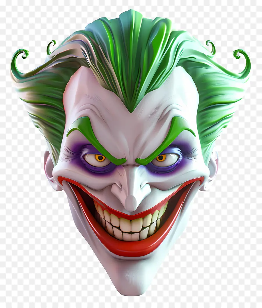 Joker，Visage De Joker PNG