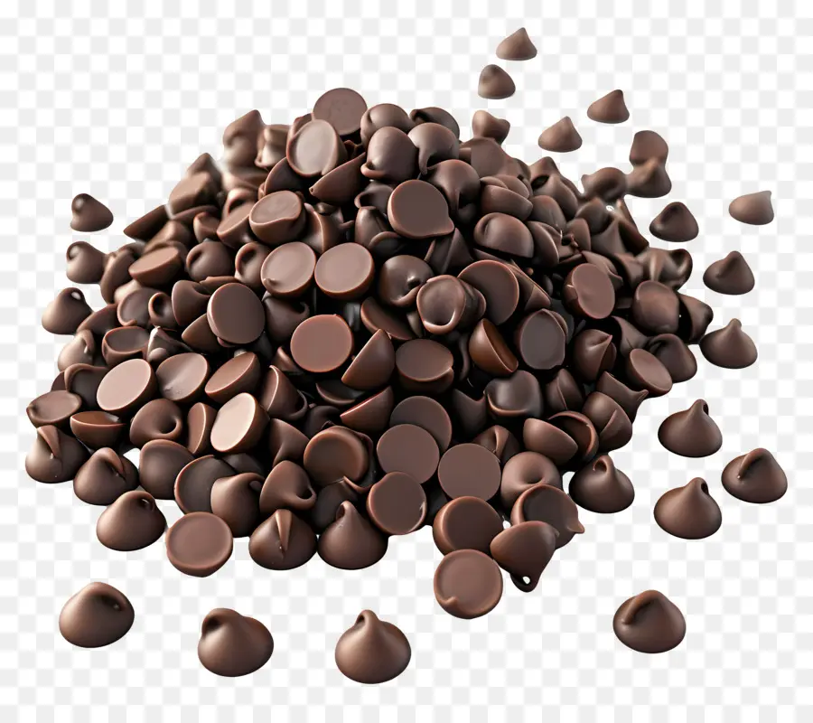 Pépites De Chocolat，Sombre PNG