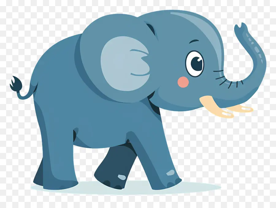 Éléphant，Éléphant Bleu PNG