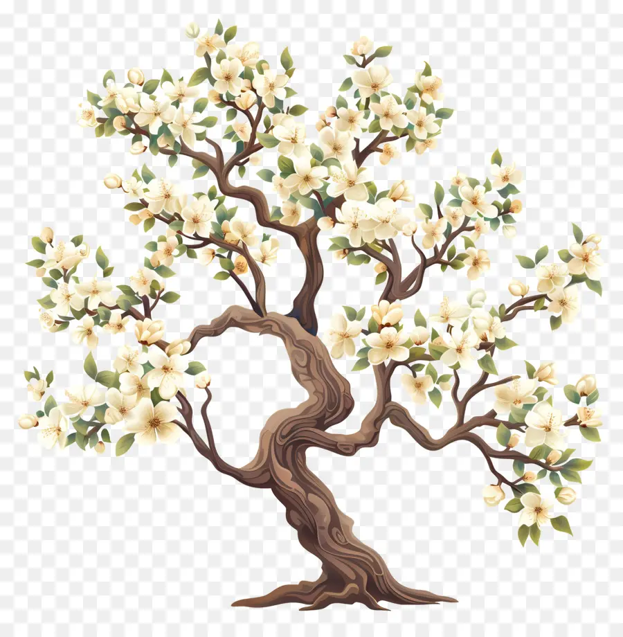 Arbre En Fleurs，Arbre PNG