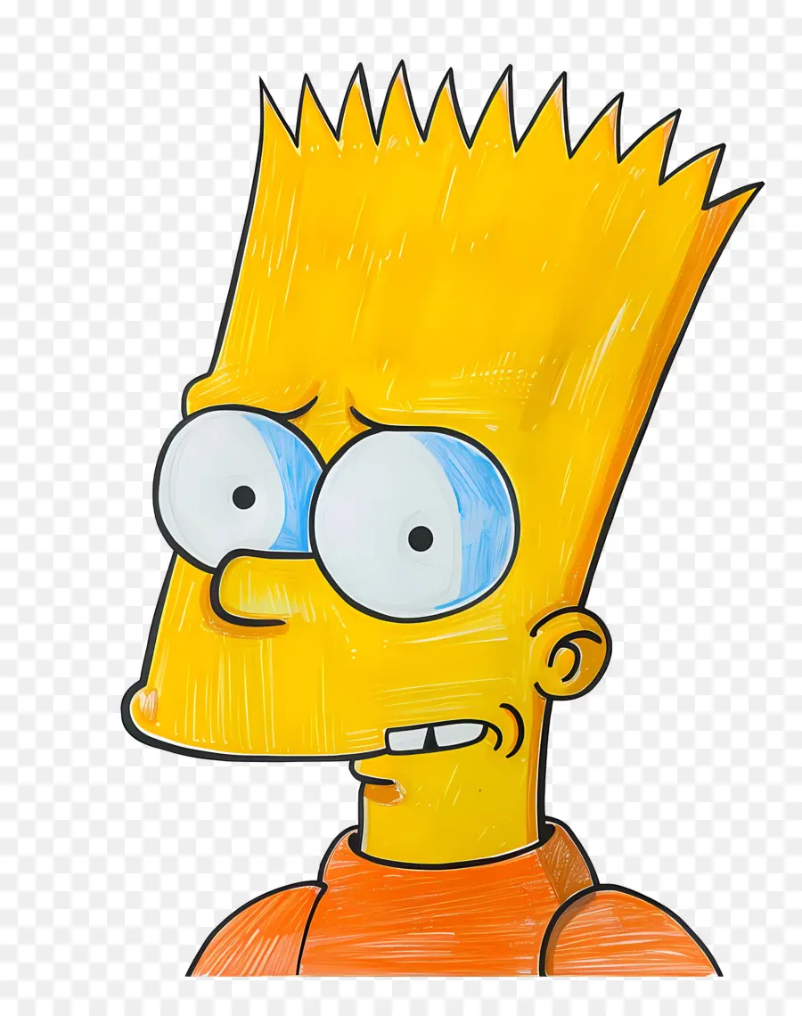 Bart Simpson，Personnage De Dessin Animé PNG