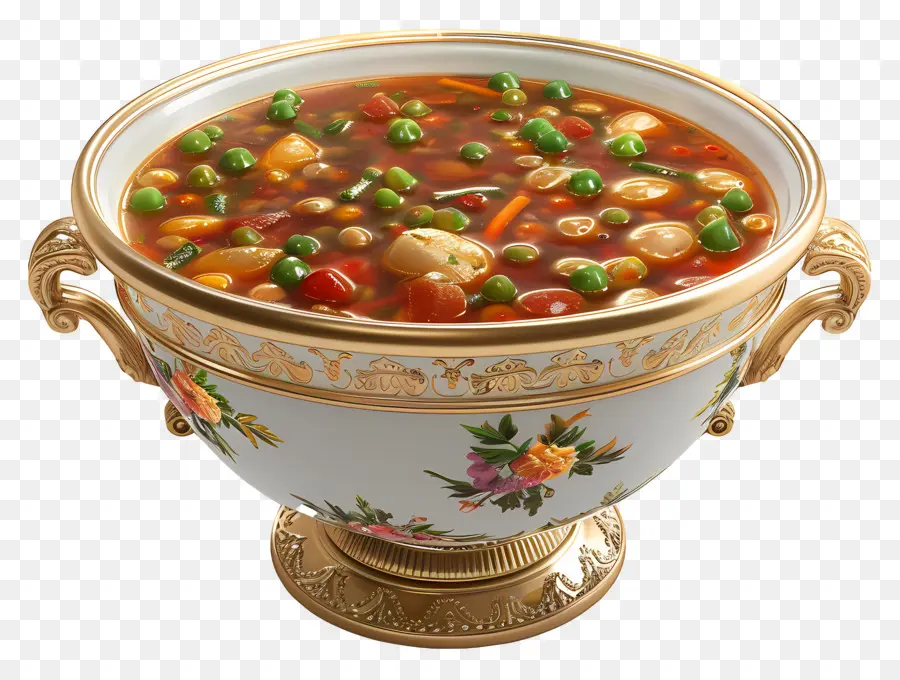 Soupe Minestrone，Soupe Aux Légumes PNG