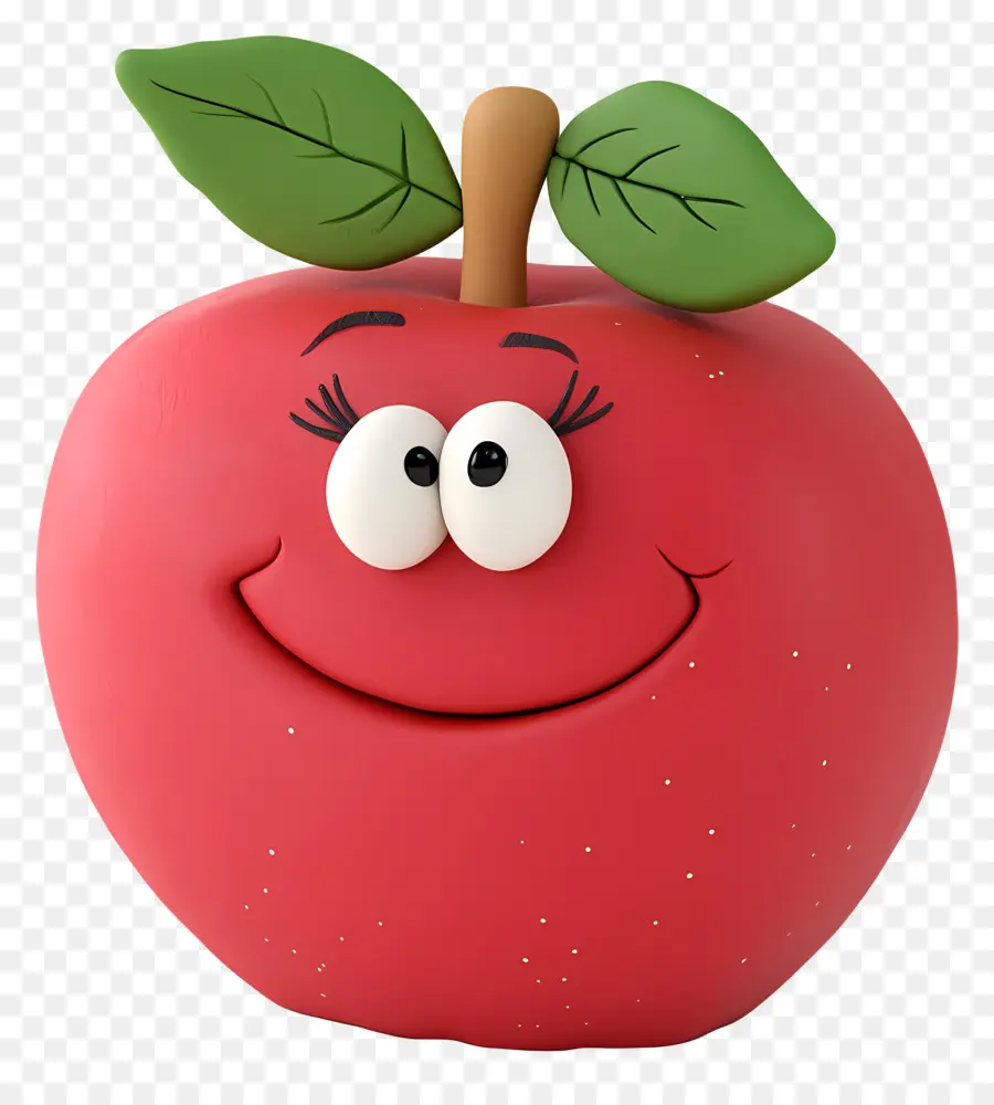 Pomme，Pomme Souriante PNG