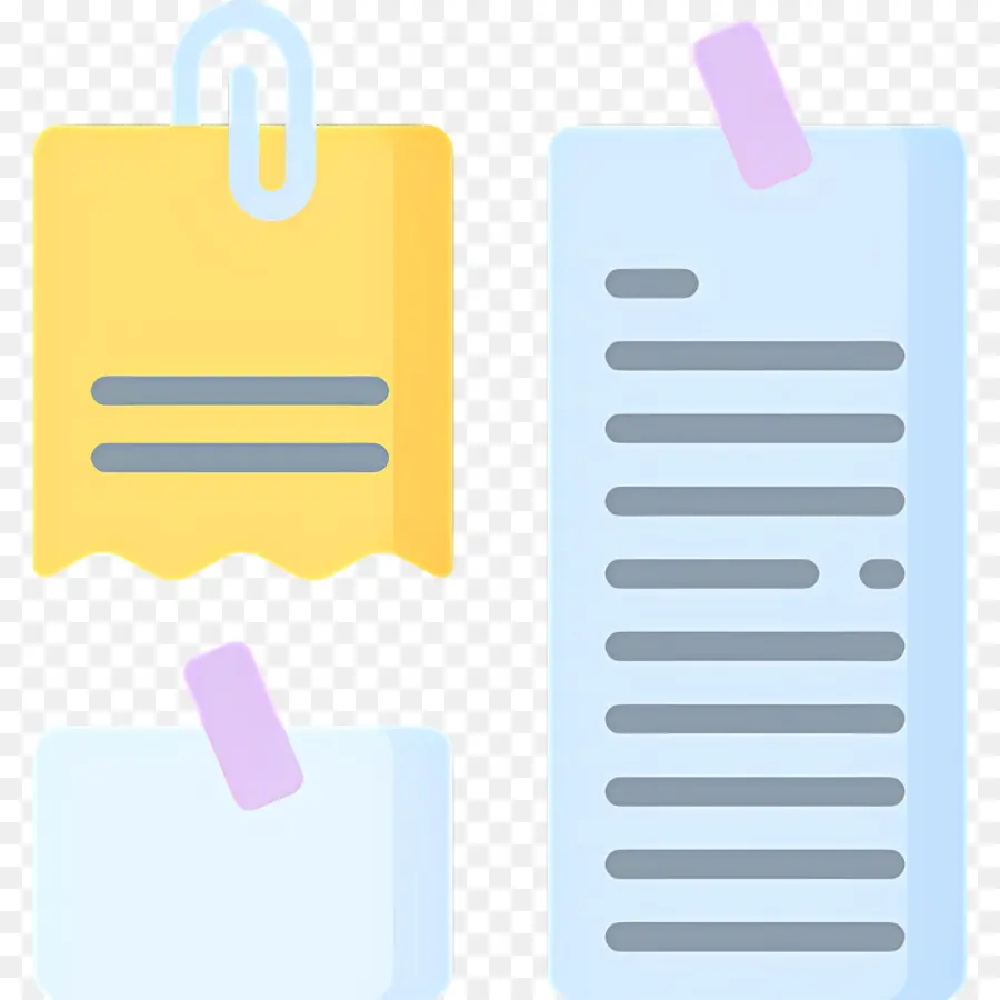 Notes Autocollantes，Papier PNG