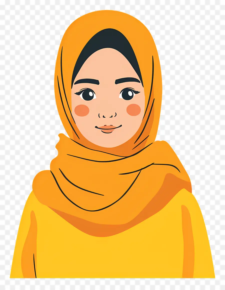 Jolie Fille Hijab，Femme En Hijab PNG