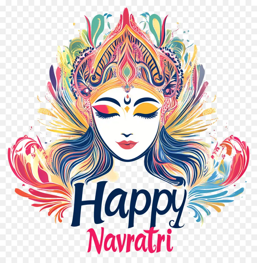 Joyeux Navratri，Navratri PNG