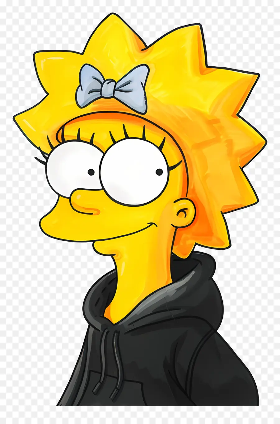 Lisa Simpson，Fille De Dessin Animé PNG