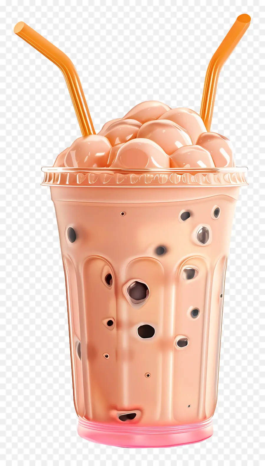 Boisson Boba，Milk Shake Au Chocolat PNG