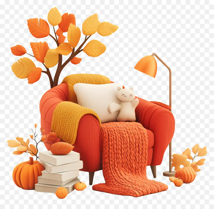 Automne Douillet，Fauteuil Douillet PNG