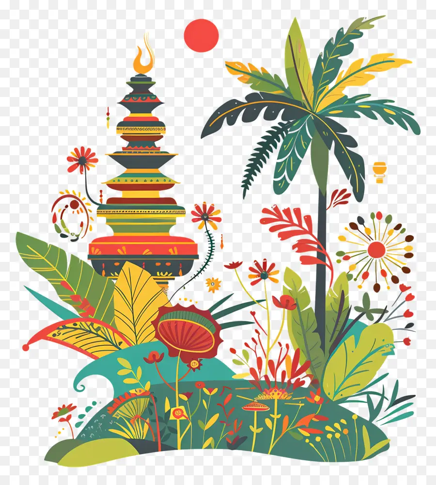 Onam，Scène Tropicale PNG