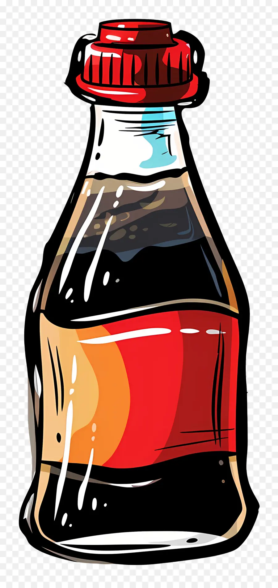 Sauce De Soja，Bouteille De Soda PNG