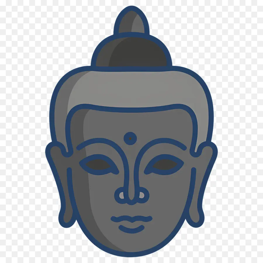 Bouddha，Visage De Bouddha PNG