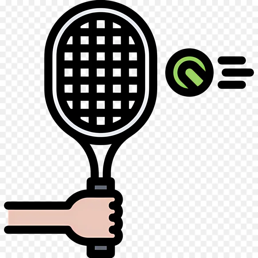 Raquette De Tennis，Balle De Tennis PNG