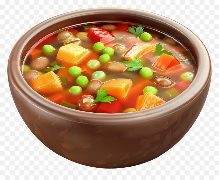 Soupe Minestrone，Soupe Aux Légumes PNG