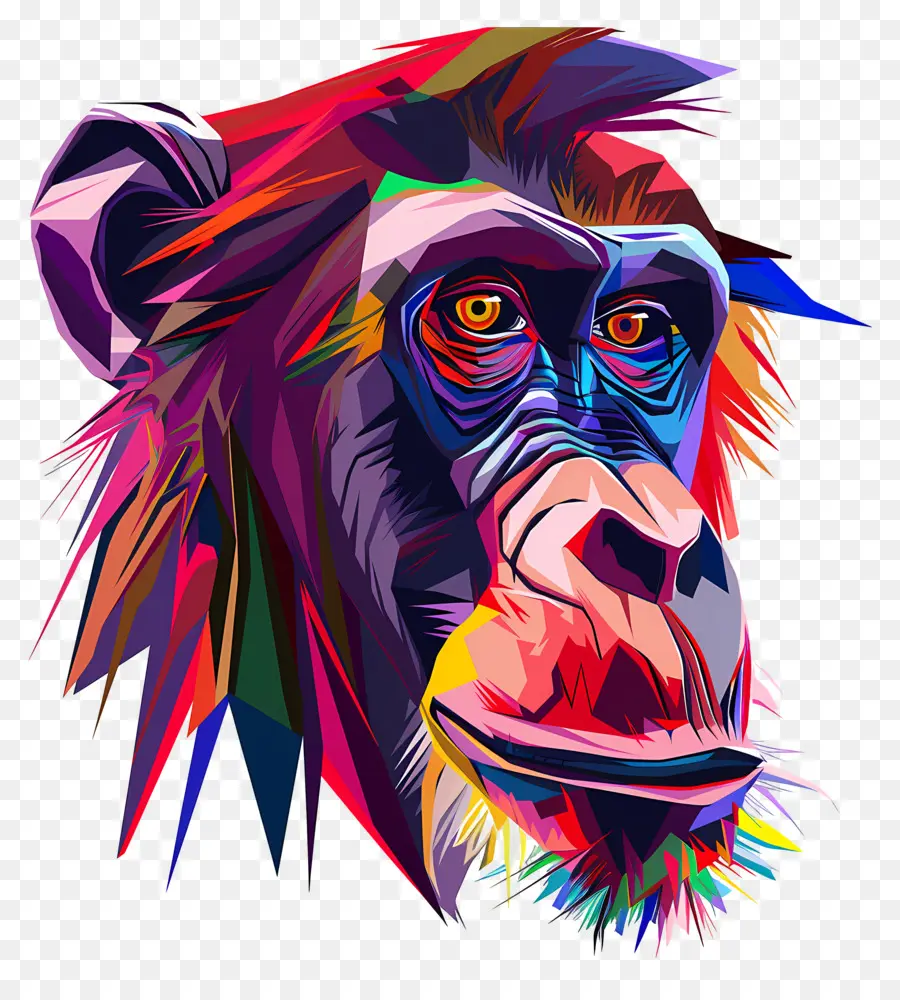 Visage De Babouin，Chimpanzé PNG