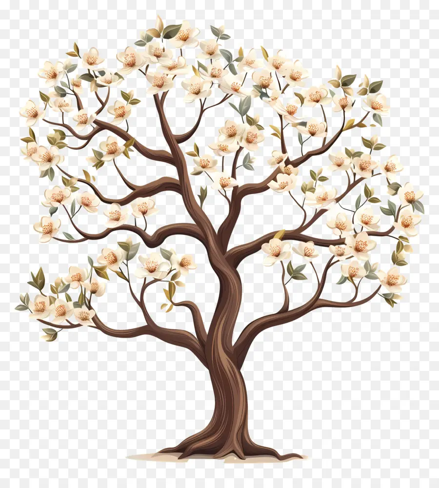 Arbre En Fleurs，Fleurs PNG