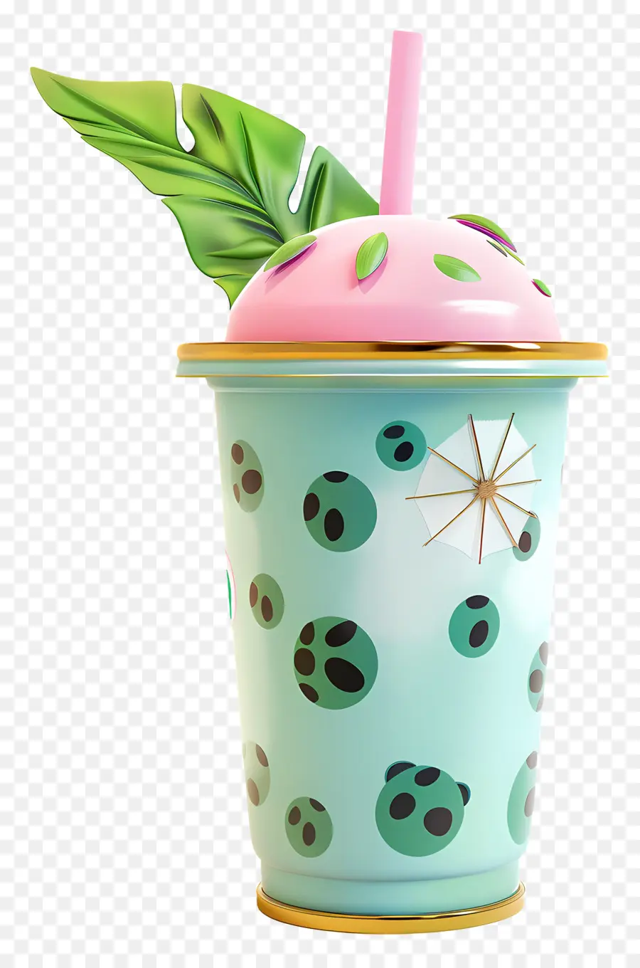 Boisson Boba，Tasse Décorative PNG