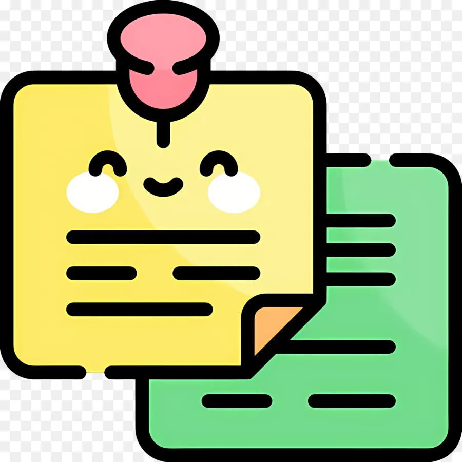 Notes Autocollantes，Papier PNG