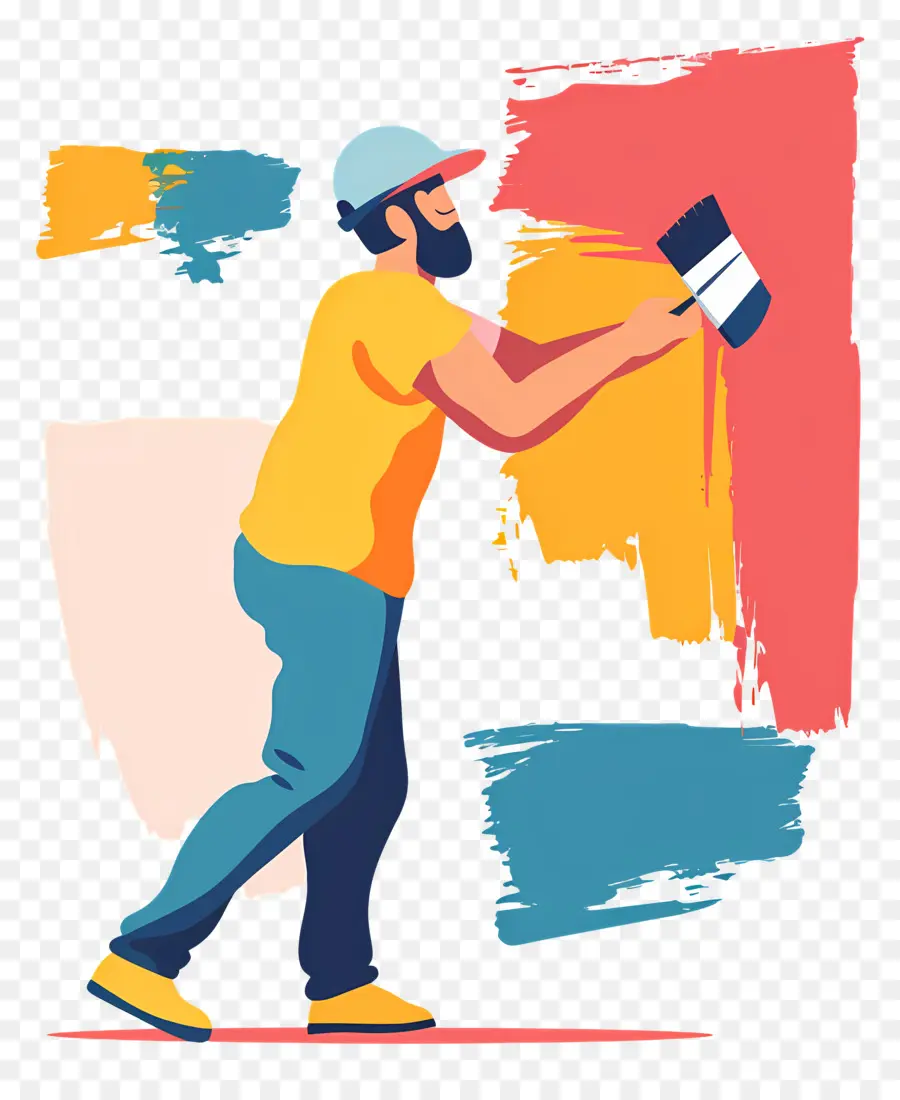 Peinture De Peintre，Peintre PNG