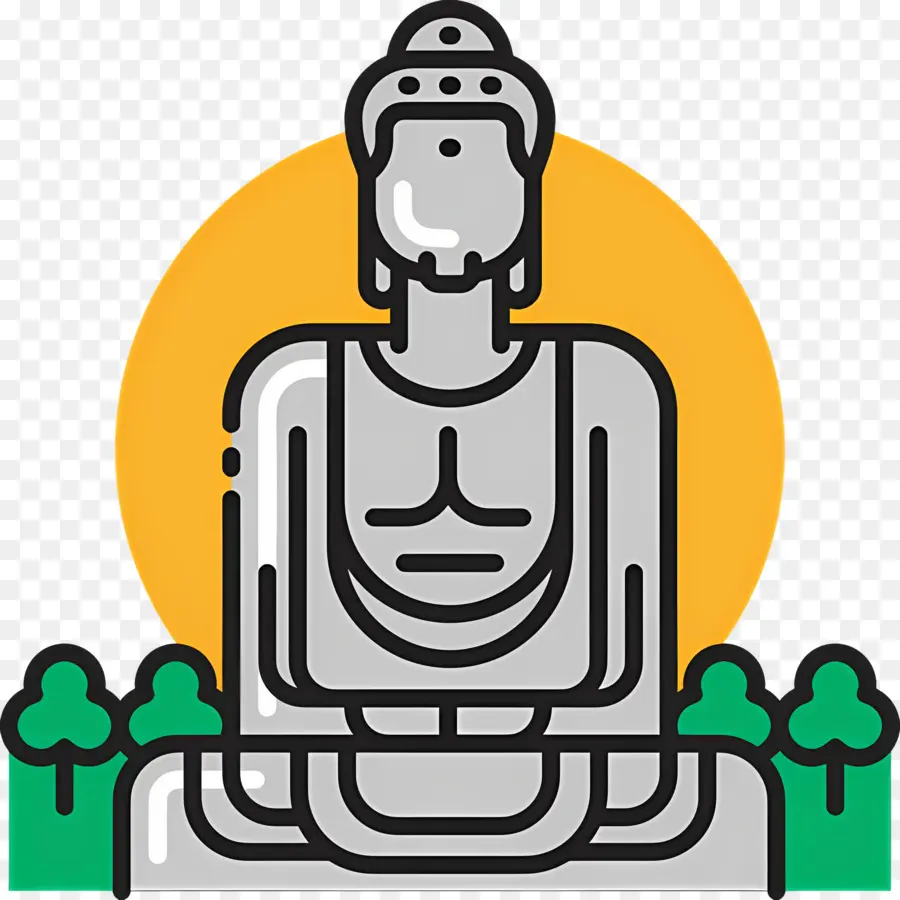 Bouddha，Statue De Bouddha PNG