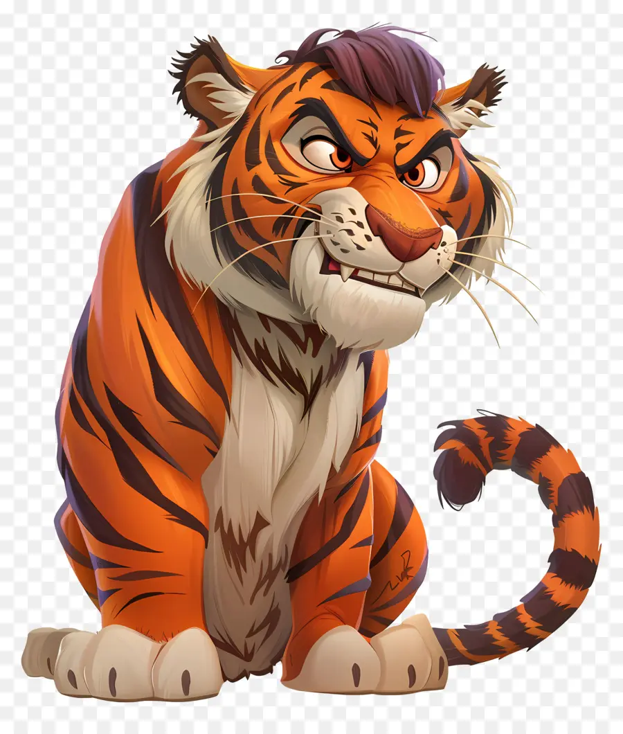 Tigre，Dessin Animé PNG