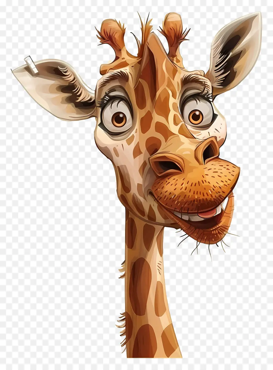 Girafe，Girafe De Dessin Animé PNG