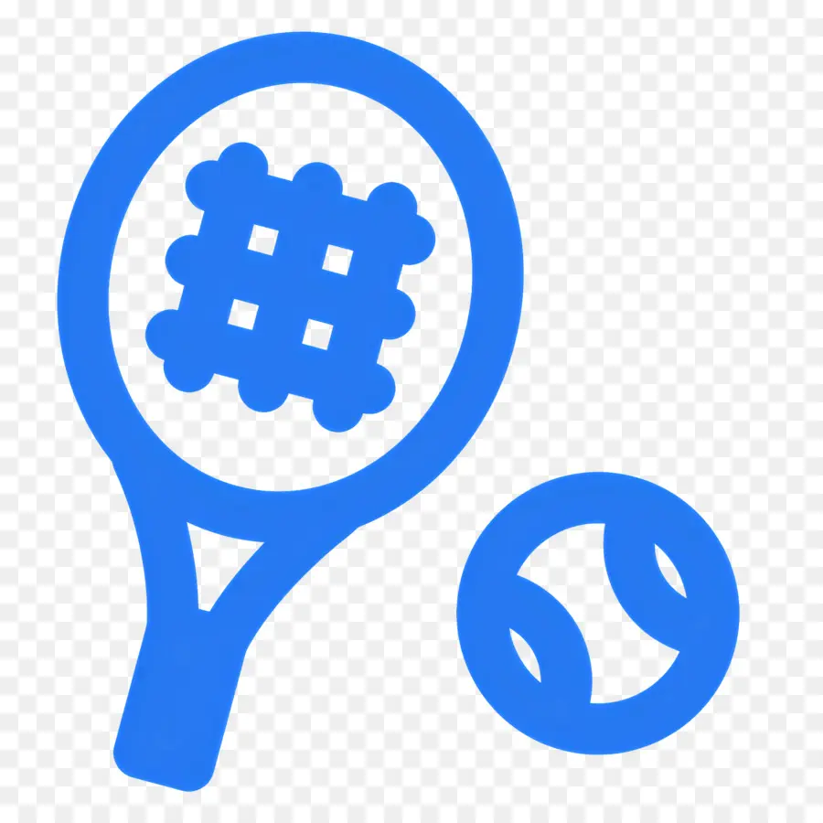 Raquette De Tennis，Raquette Et Balle De Tennis PNG