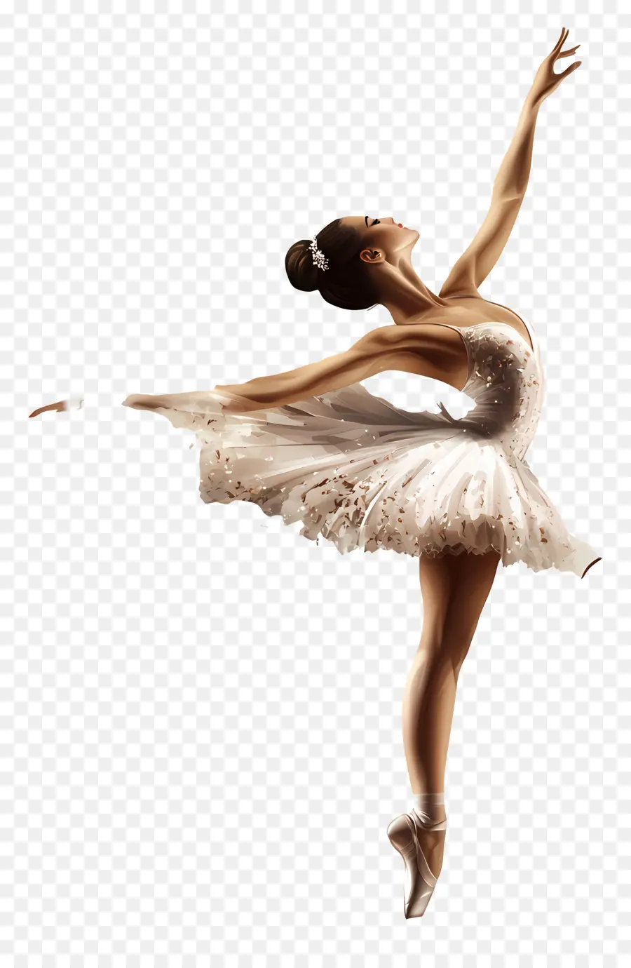 Journée Mondiale Du Ballet，Ballerine PNG