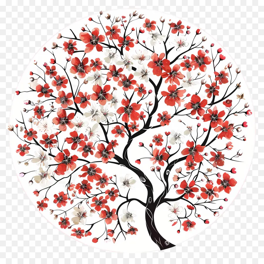 Arbre En Fleurs，Fleurs PNG