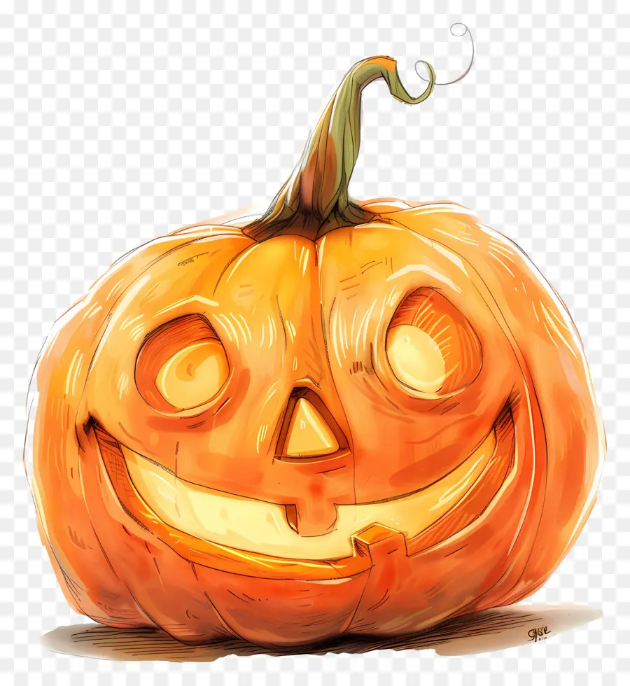 Citrouille Sculptée，Jack O' Lanterne PNG