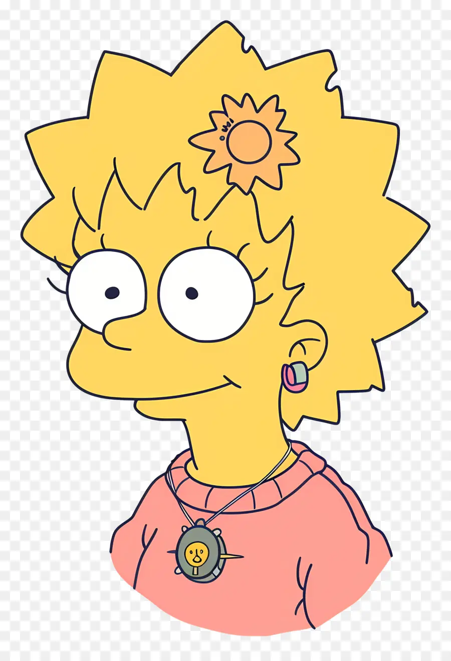 Lisa Simpson，Dessin Animé PNG