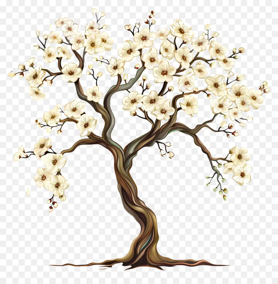 Arbre En Fleurs，Arbre PNG