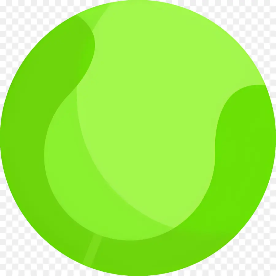 Balle De Tennis，Boule Verte PNG