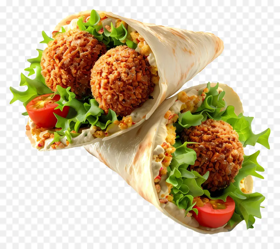 Roulé Aux Falafels，Envelopper PNG