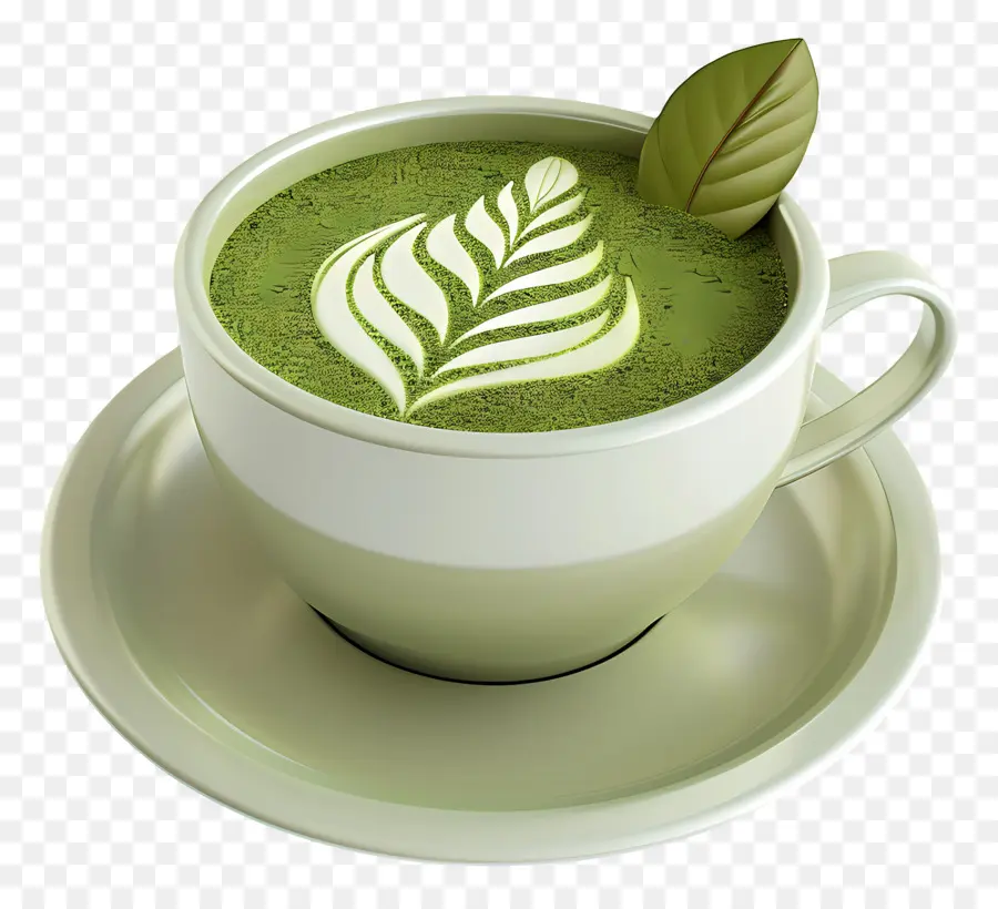 Thé Matcha，Thé Vert PNG